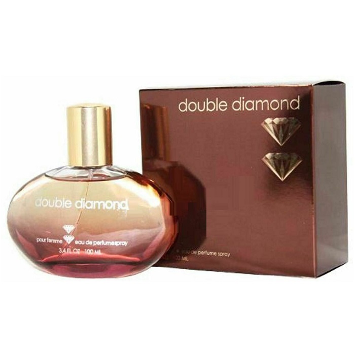 Double Diamond Perfume by Parfum Paris 3.4oz Eau De Parfum Spray for women